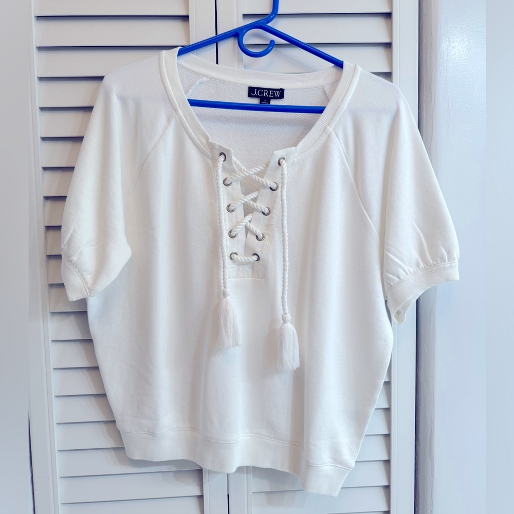 💗Nautical inspired JCrew top